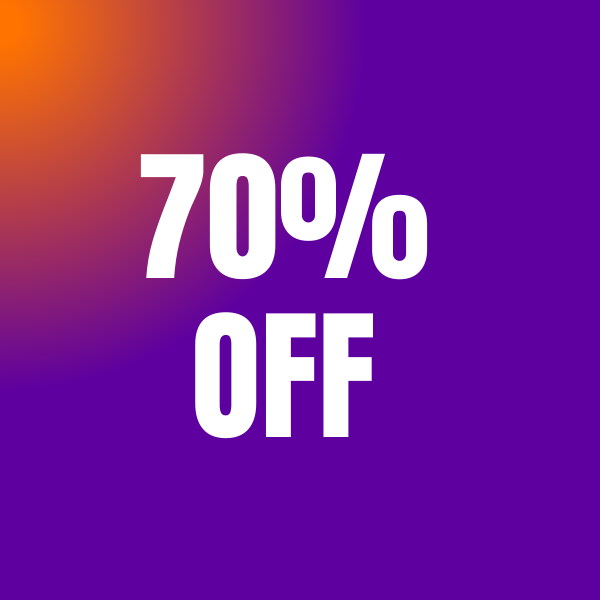 70% OFF
